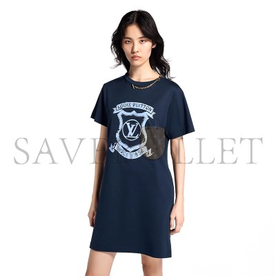 LOUIS VUITTON LV CREST T-SHIRT DRESS 1AI392